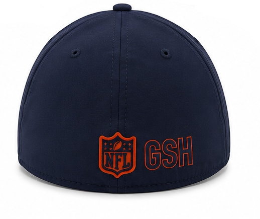 Chicago Bears New Era 2026 Sideline Alternate "B" 39THIRTY M-Crown Flex Fit Hat-Navy