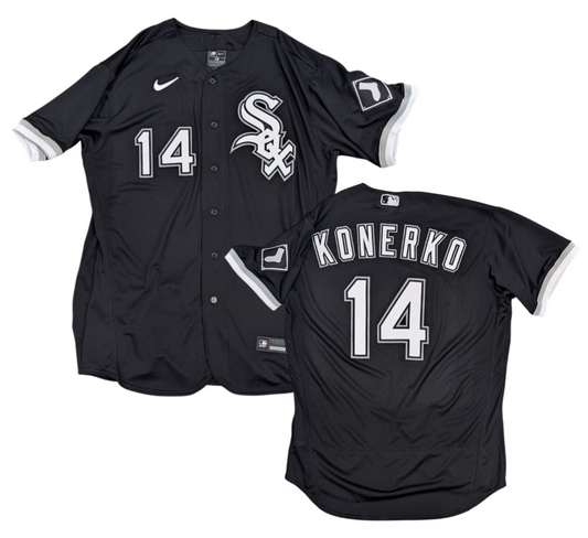 Men's Chicago White Sox Paul Konerko Nike Black Alternate Authentic Player Jersey - Pro Jersey Sports