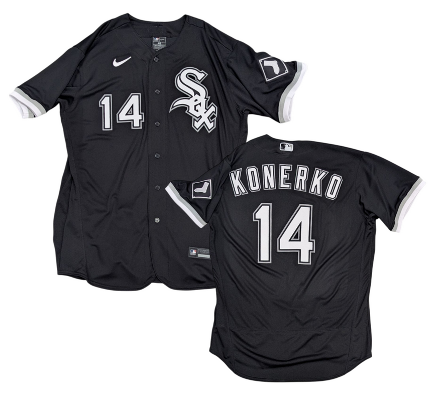 Men's Chicago White Sox Paul Konerko Nike Black Alternate Authentic Player Jersey - Pro Jersey Sports