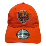 Chicago Bears New Era Primary Orange 9TWENTY Adjustable Hat - Pro Jersey Sports