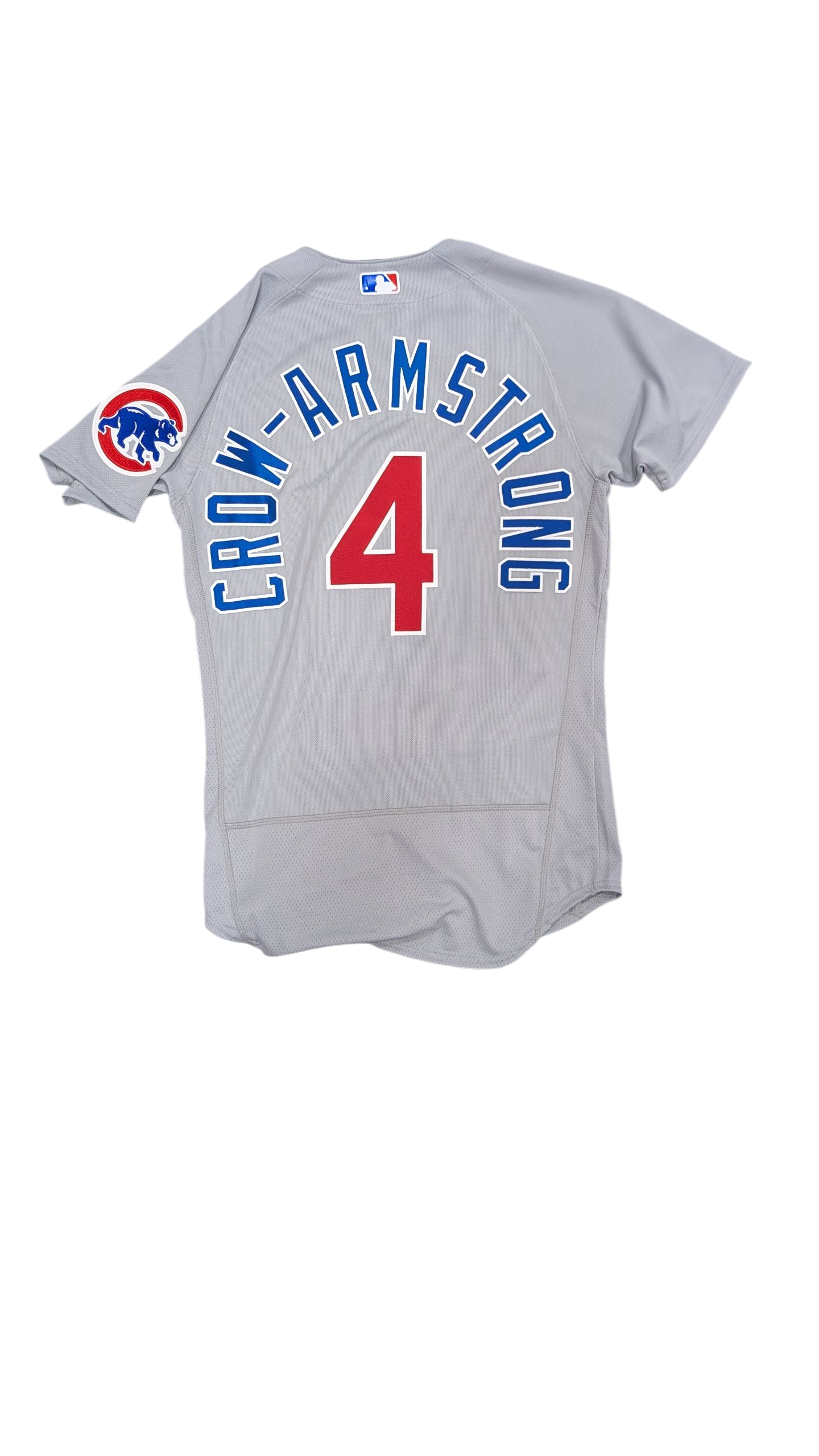 Men's Chicago Cubs Pete Crow-Armstrong Nike Road Gray Authentic Player Jersey - Pro Jersey Sports