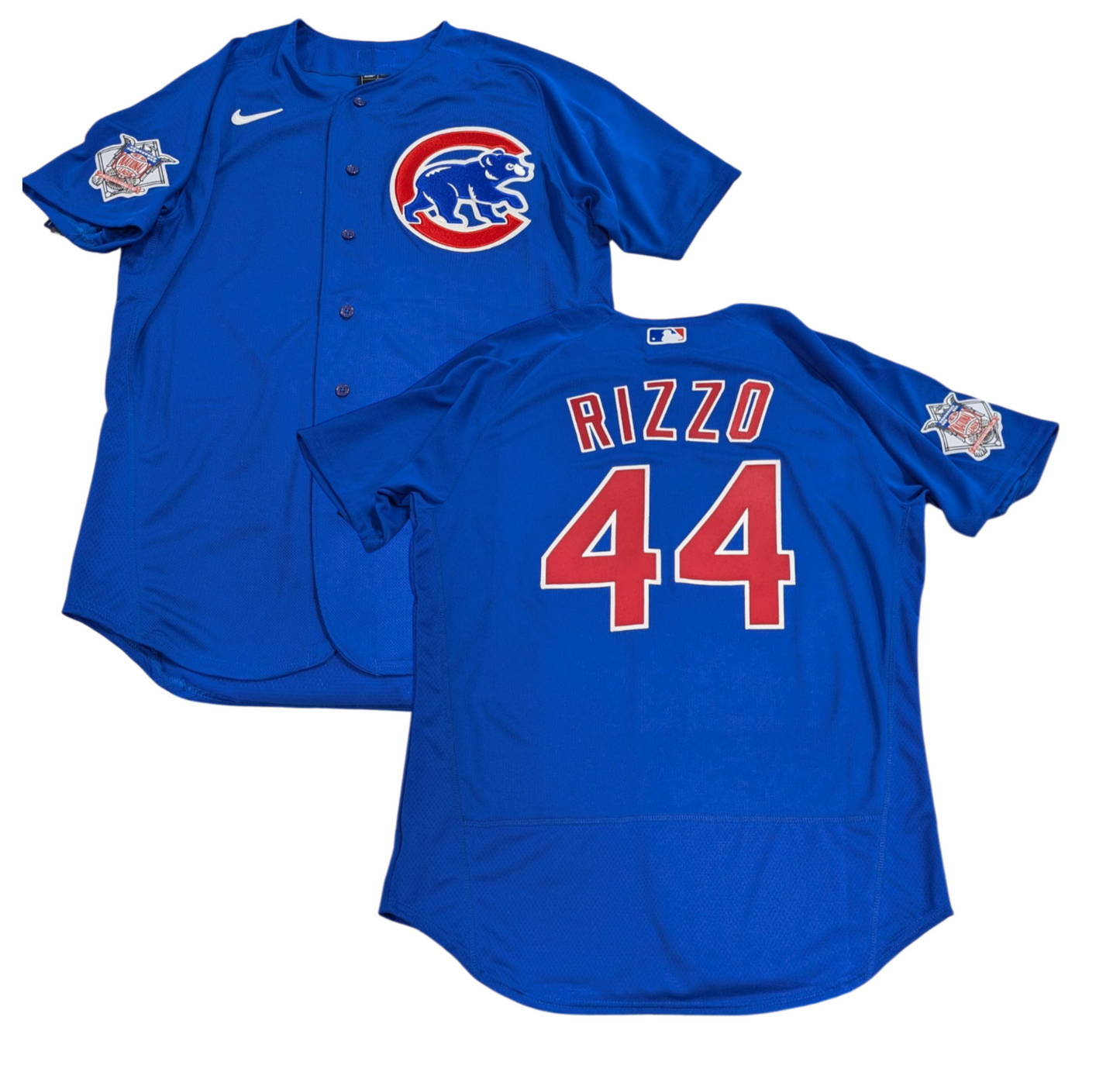 Men's Chicago Cubs Anthony Rizzo Nike Royal Blue Alternate Authentic Player Jersey - Pro Jersey Sports