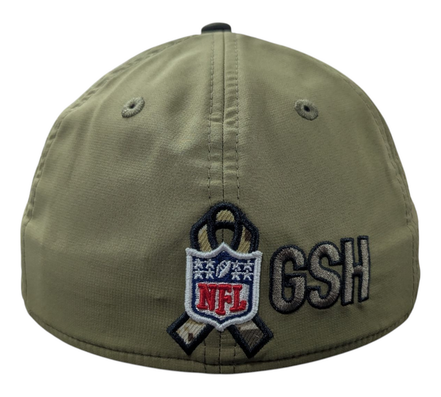Men's New Era Green Chicago Bears B 2025 Salute to Service 39THIRTY Flex Hat - Pro Jersey Sports