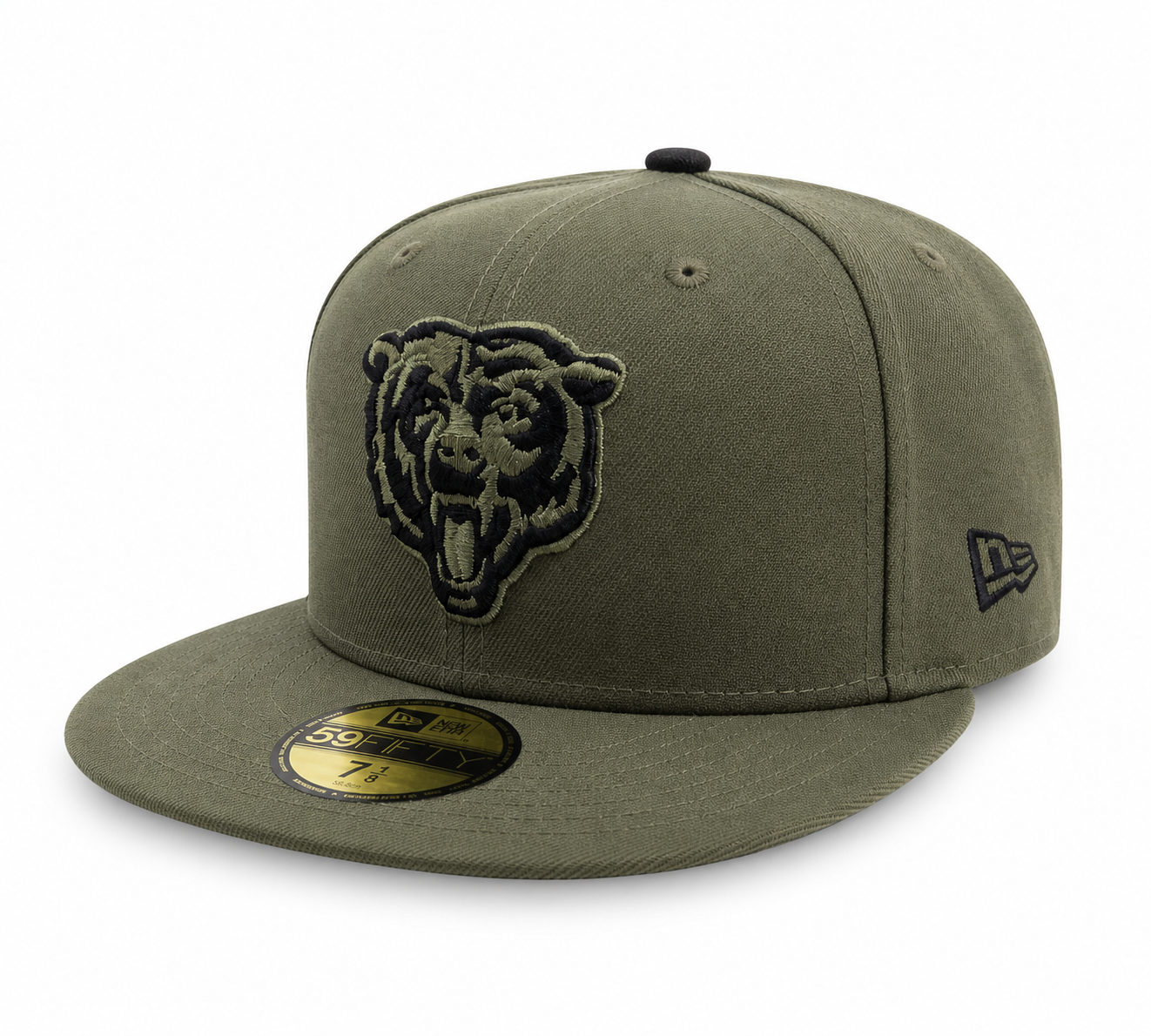 Chicago Bears New Era Olive 59FIFTY Fitted Hat