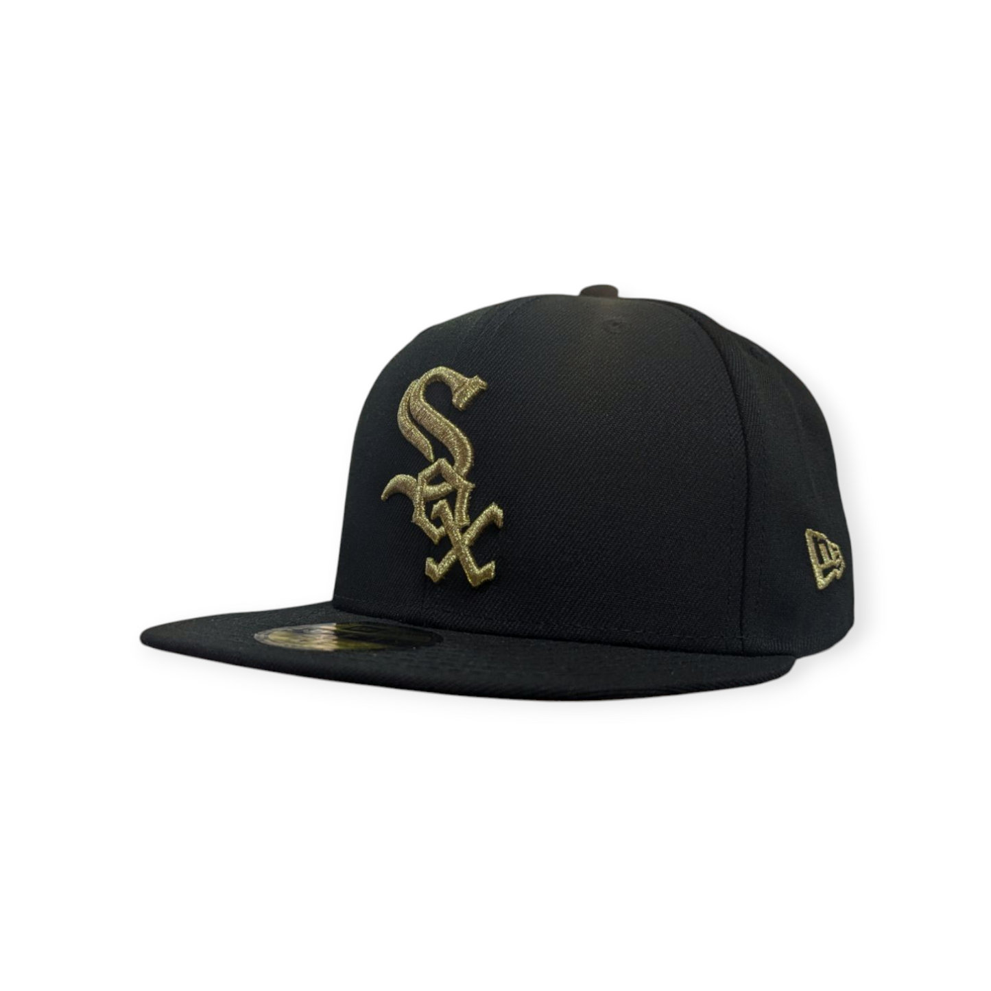 Chicago White Sox New Era 2005 World Series Champions Black Gold Anniversary 59FIFTY Fitted Hat - Pro Jersey Sports