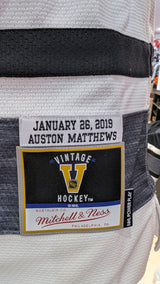 Men's Auston Matthews Toronto Maple Leafs 2019 All Star White Mitchell & Ness Power Play Jersey - Pro Jersey Sports