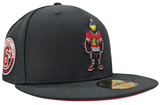 Chicago Blackhawks New Era Tommy Hawk Black 59FIFTY Fitted Hat - Pro Jersey Sports