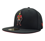 Chicago Blackhawks New Era Tommy Hawk Black 59FIFTY Fitted Hat - Pro Jersey Sports