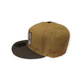 Chicago Cubs New Era West Side Grounds Wheat/Walnut 59FIFTY Fitted Hat - Pro Jersey Sports