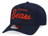 Chicago Bears New Era Navy Griswold A-Frame 9FORTY Adjustable Hat - Pro Jersey Sports