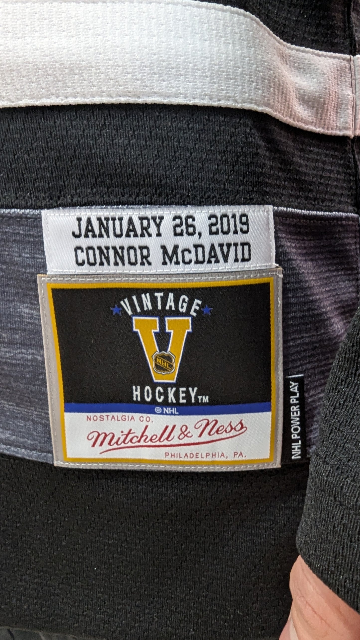 Men's Connor McDavid Edmonton Oilers 2019 All Star Black Mitchell & Ness Power Play Jersey - Pro Jersey Sports