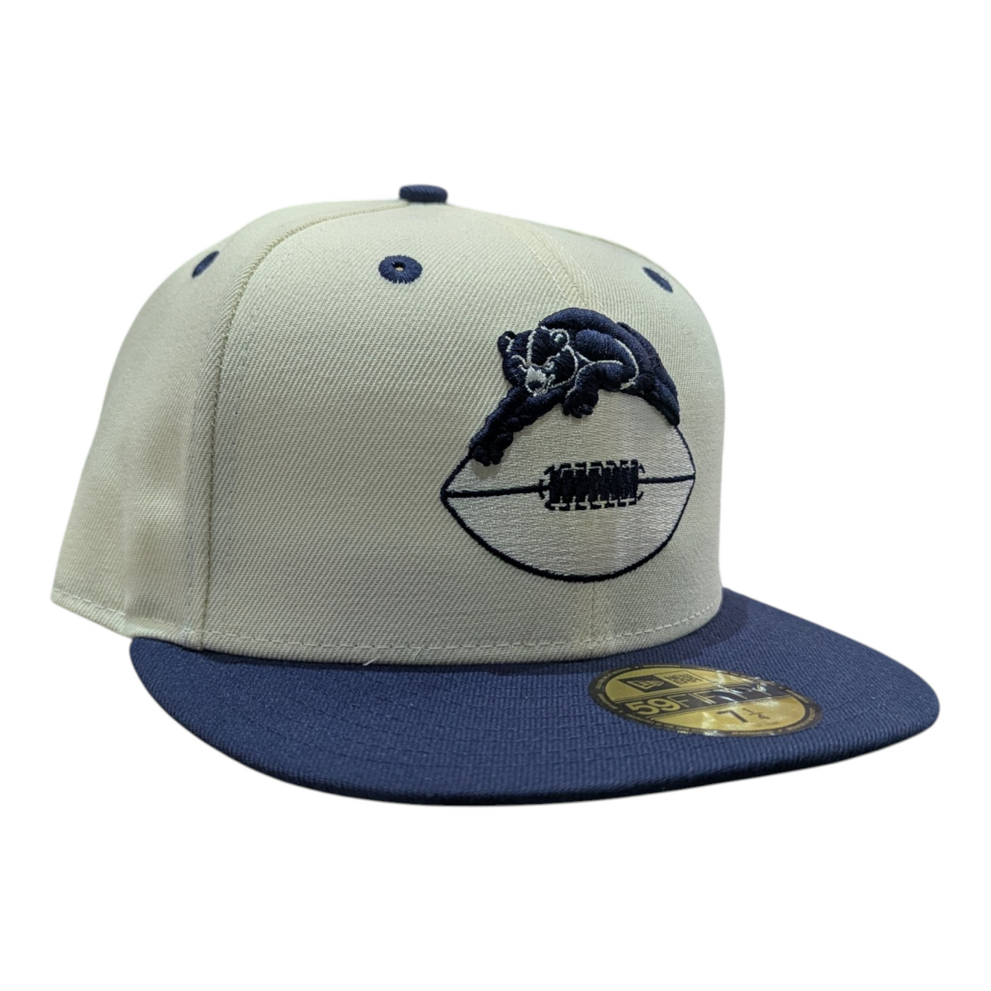 Chicago Bears Gridiron Chrome/Navy New Era 59FIFTY Fitted Hat