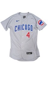 Men's Chicago Cubs Pete Crow-Armstrong Nike Road Gray Authentic Player Jersey - Pro Jersey Sports