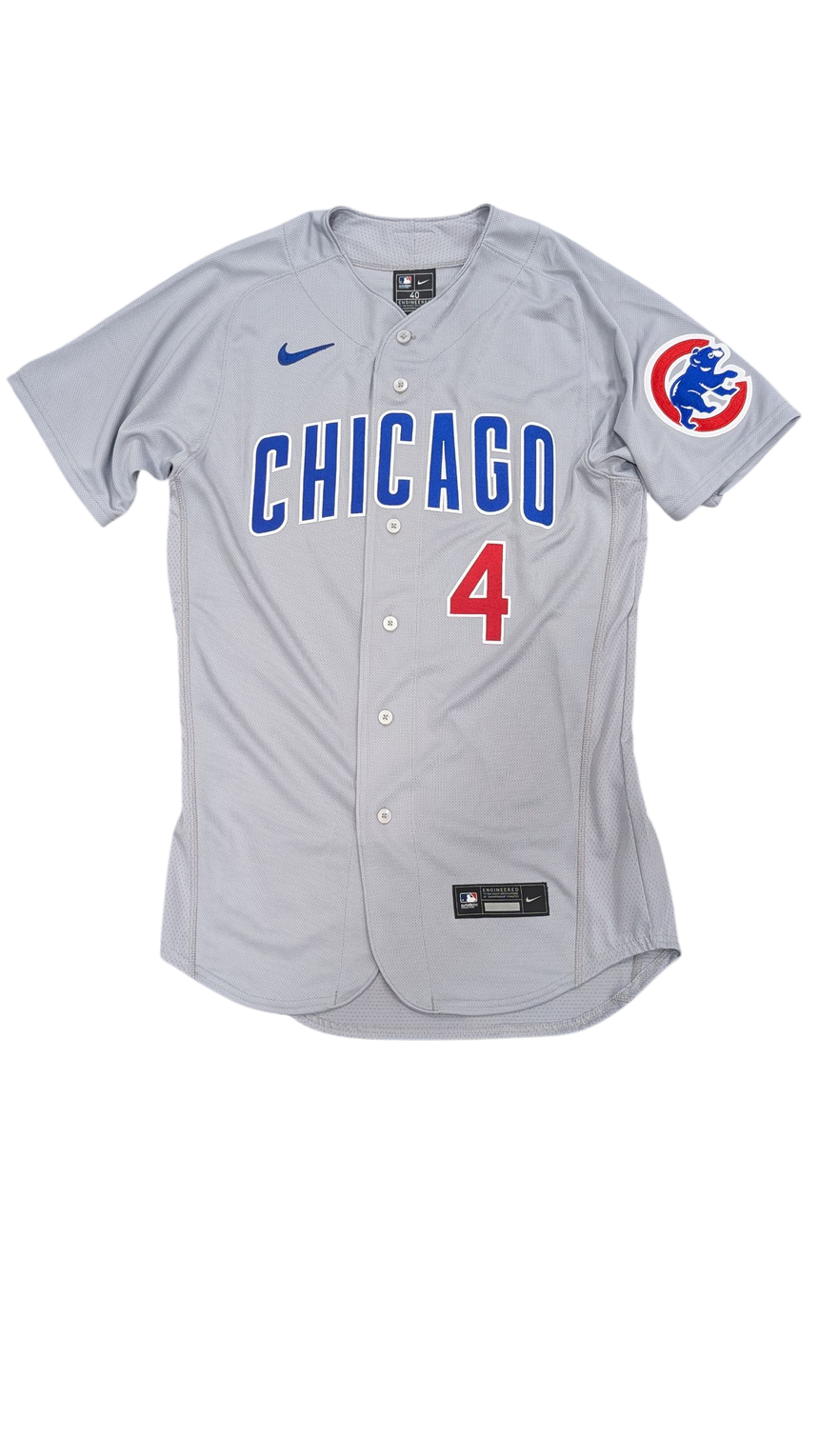 Men's Chicago Cubs Pete Crow-Armstrong Nike Road Gray Authentic Player Jersey - Pro Jersey Sports