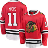 Men's Oliver Moore Chicago Blackhawks Red Home Fanatics Breakaway Premium Replica Jersey - Pro Jersey Sports