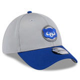 Men's Chicago Cubs New Era 2025 Batting Practice Graphite/Royal 39THIRTY Flex-Fit Hat - Pro Jersey Sports