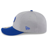 Chicago Cubs New Era 2025 MLB Batting Practice Graphite/Royal Low Profile 59FIFTY Fitted Hat - Pro Jersey Sports