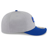 Chicago Cubs New Era 2025 MLB Batting Practice Graphite/Royal Low Profile 59FIFTY Fitted Hat - Pro Jersey Sports