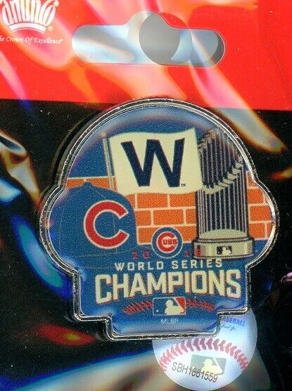 Chicago Cubs 2016 World Series Champions Collectors Lapel Pin
