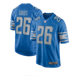 Youth Detroit Lions Jahmyr Gibbs Nike Blue Game Jersey - Pro Jersey Sports
