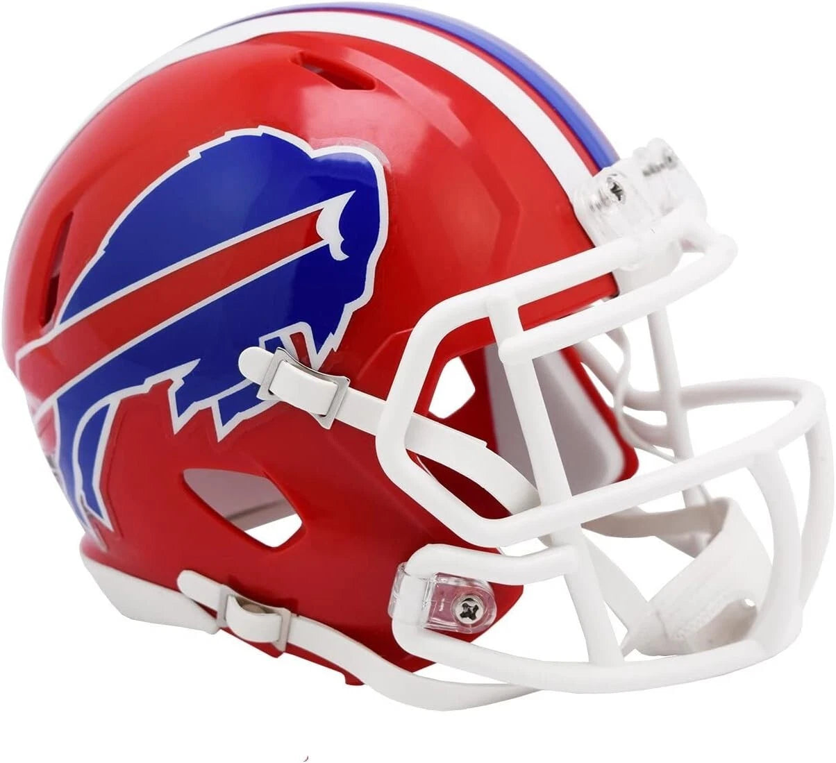 Buffalo Bills 1987-2001 Red Speed Mini Helmet - Pro Jersey Sports