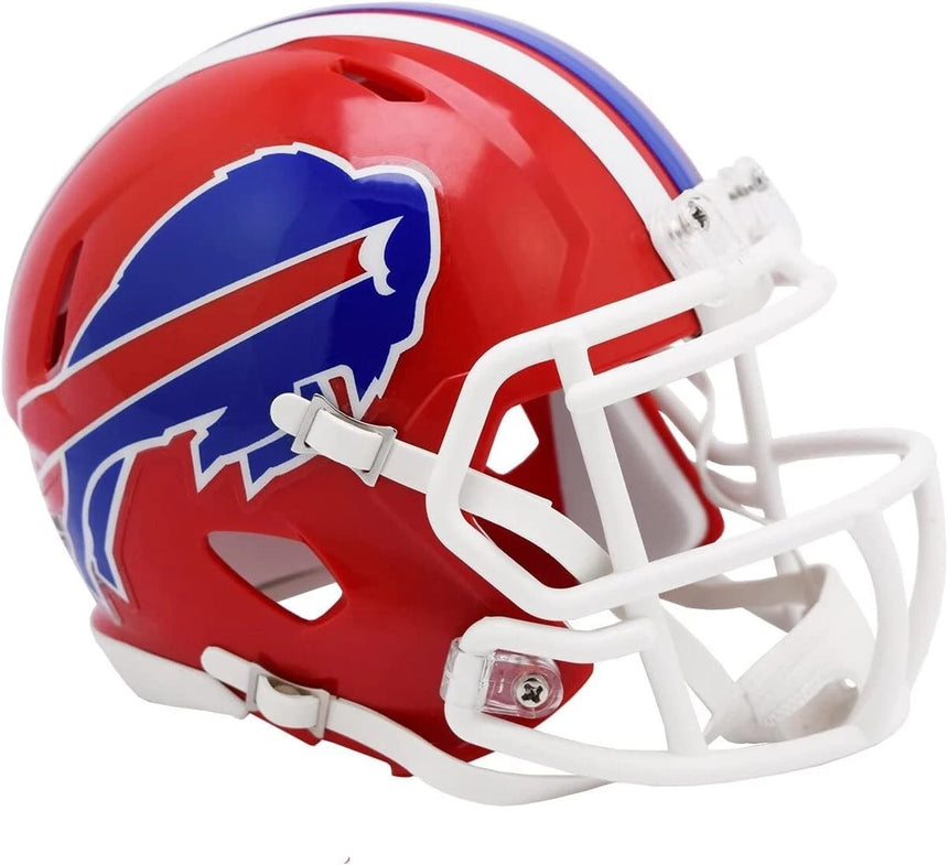 Buffalo Bills 1987-2001 Red Speed Mini Helmet - Pro Jersey Sports