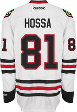 Mens Chicago Blackhawks Marian Hossa Edge 2 Authentic Road Jersey by Reebok - Pro Jersey Sports