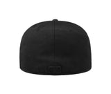 Chicago Cubs New Era Black Tonal Primary Logo 59FIFTY Fitted Hat - Pro Jersey Sports