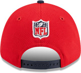 Men's New England Patriots New Era Red/Navy 2023 NFL 9FORTY Adjustable Hat - Pro Jersey Sports