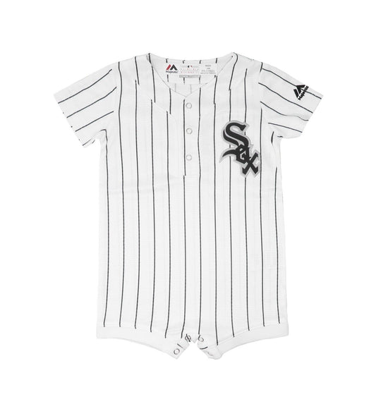 Chicago White Sox Infant Majestic Replica Home White Jersey Onesie