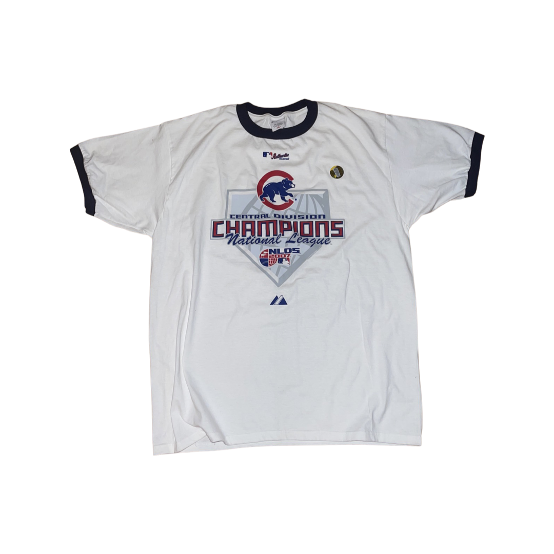 Youth Chicago Cubs 2007 NL Division Series Winner Clubhouse T-Shirt