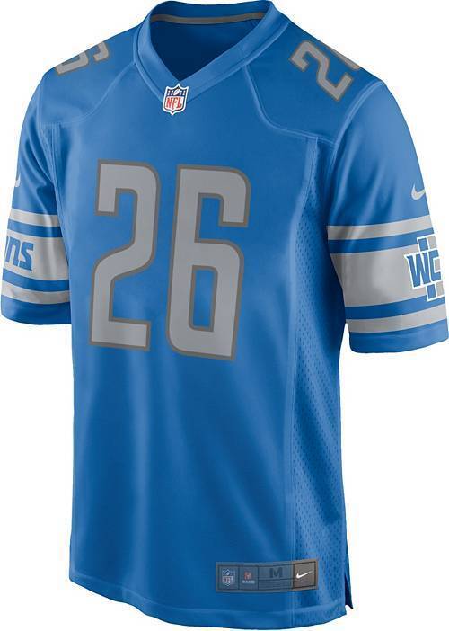 Youth Detroit Lions Jahmyr Gibbs Nike Blue Game Jersey - Pro Jersey Sports