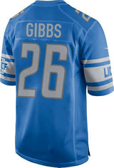 Youth Detroit Lions Jahmyr Gibbs Nike Blue Game Jersey - Pro Jersey Sports