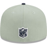 Dallas Cowboys NFL New Era Gray and Navy 59FIFTY Fitted Hat - Pro Jersey Sports