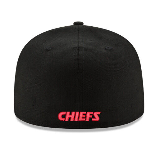 New Era Kansas City Chiefs Black Basic 59FIFTY Fitted Hat