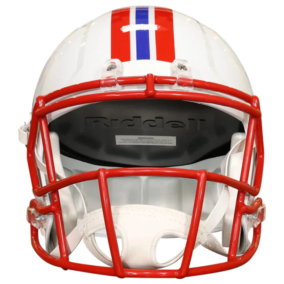 New England Patriots 1990-92 Throwback Full Size Replica Speed Helmet