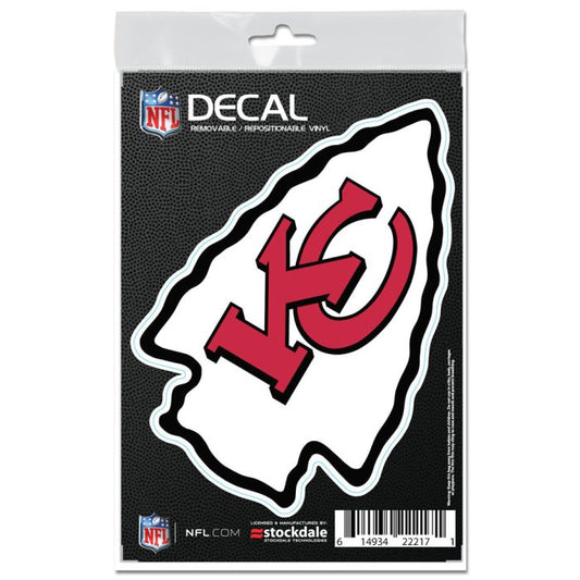 Kansas City Chiefs 3X5 Multi-Surface Decal By Wincraft