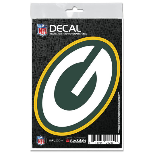 Green Bay Packers 3X5 Multi-Surface Decal By Wincraft