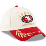 Men's San Francisco 49ers New Era 2025 NFL Draft Cream/Scarlet 39THIRTY Flex Fit Hat - Pro Jersey Sports