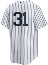 Men's Nike Ichiro Suzuki #31 White New York Yankees Home Official Replica Player Jersey - Pro Jersey Sports