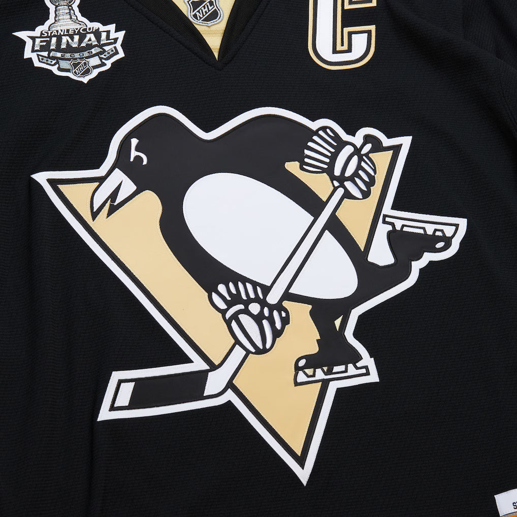 Men's Sidney Crosby Pittsburgh Penguins 2008-09 Black Power Play Player Jersey - Pro Jersey Sports