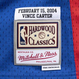 Men's Vince Carter 2004 Eastern Conference All Star Mitchell & Ness Blue Hardwood Classics Swingman Jersey - Pro Jersey Sports