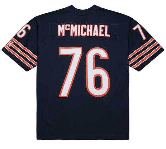 Men's Steve McMichael Chicago Bears Navy Mitchell & Ness 1985 Legacy Replica Jersey - Pro Jersey Sports