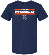 Men's Steve McMichael Team Mongo Obvious Shirts Navy Tee - Pro Jersey Sports