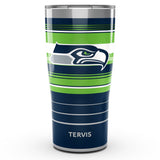 Seattle Seahawks Hype Stripes 20 oz. Stainless Steel Tumbler By Tervis - Pro Jersey Sports