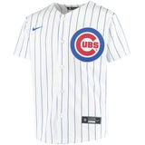 Youth Chicago Cubs Nike White Home Replica Team Jersey - Pro Jersey Sports