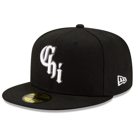 Chicago White Sox New Era Black City Connect On Field 59FIFTY Fitted Hat