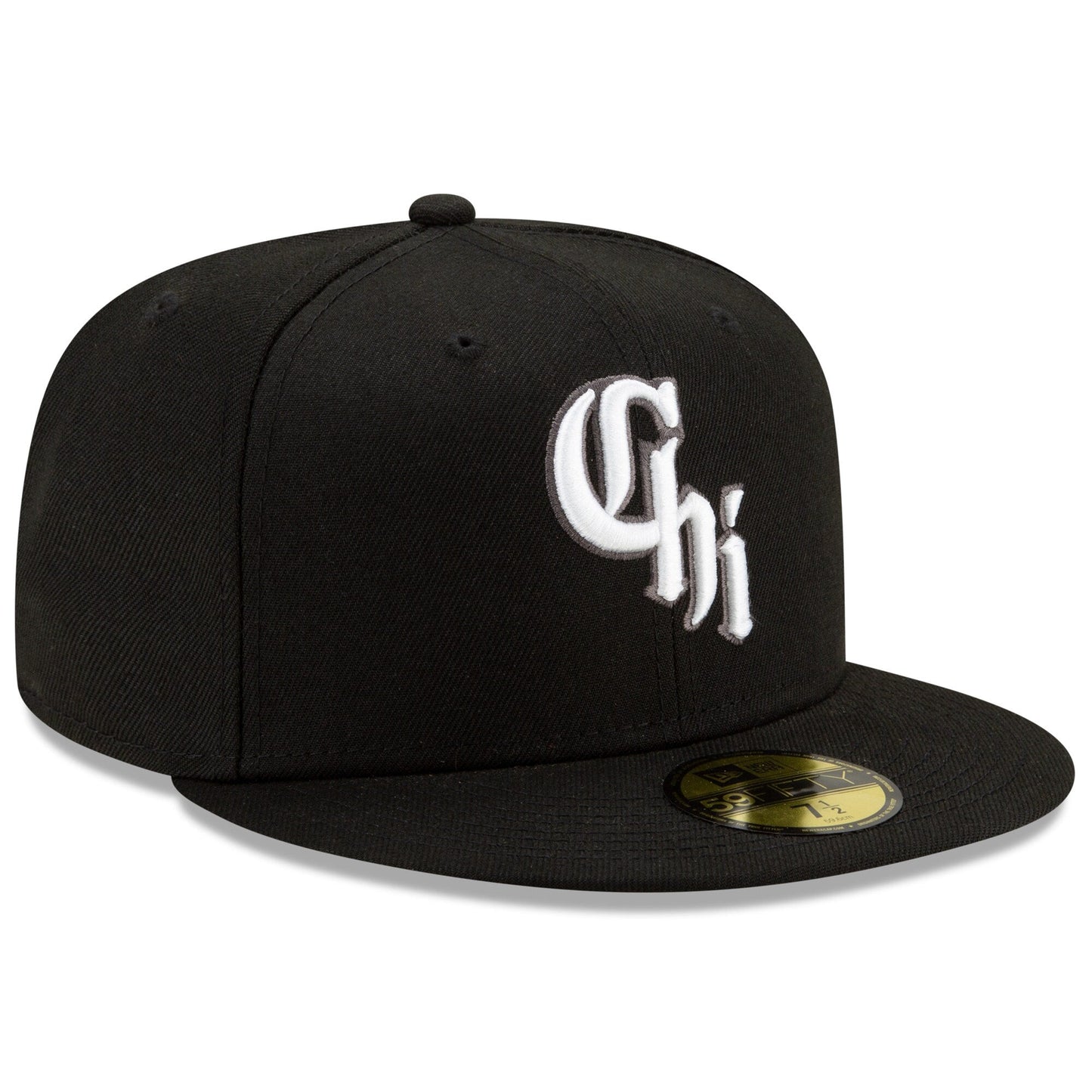 Chicago White Sox New Era Black City Connect On Field 59FIFTY Fitted Hat