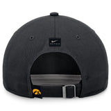 Iowa Hawkeyes Nike Club Black Rise Adjustable Club Hat - Pro Jersey Sports