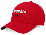 Georgia Bulldogs NIKE Team Issue Red Club Adjustable Hat - Pro Jersey Sports